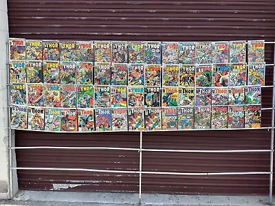 Buy THOR #’s 202-414 Lot (NOT Complete, 60 Bronze & Modern Age Comics) - RETAIL $570 • 351.64£