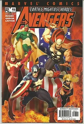 Buy Avengers #46 : November 2001 : Marvel Comics.. • 6.95£