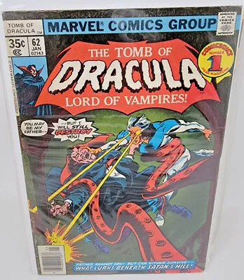 Buy Tomb Of Dracula #62 Mephisto Appearance *1978* 6.0 • 4.77£