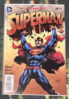 Buy Superman #28 New 52 2014 DC Comics Sent In A Cardboard Mailer • 3.99£