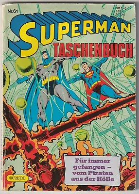 Buy SUPERMAN POCKETBOOK #61, Ehapa/DC Comics 1984 COMIC PAPERBACK Z2/2- • 6.87£