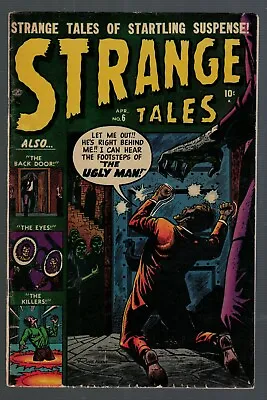 Buy Atlas Marvel Comics Strange Tales 6 5.5 FN- 1951 Horror Golden Age The Uglyy Man • 639.99£