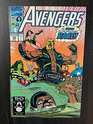 Buy Avengers #328 VF/NM Copper Age Comic Featuring The Origin Of Rage! • 3.19£
