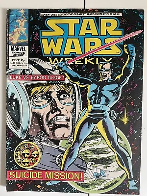 Buy Star Wars Weekly #56 Vintage Marvel Comics UK. • 2.75£