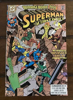 Buy DC Comics Action Comics #670 1991 1st 2nd Atomic Skull Roger Stern VF/NM Better • 1.57£