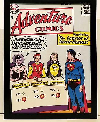 Buy Adventure Comics #247 By Curt Swan 9x12 FRAMED Vintage 1958 DC Art Print Poster • 28.84£