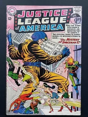Buy JUSTICE LEAGUE Of AMERICA #20 (DC)  Mystery Of Spaceman X.  Fine- (5.5) 1963! • 24£
