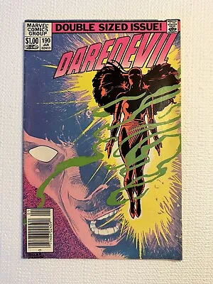 Buy DAREDEVIL (1983) - #190- Double-Sized Special!  Elektra (Newsstand) • 3.44£