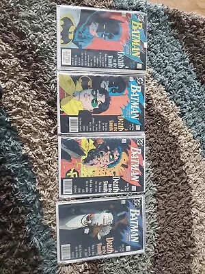 Buy Batman # 426-429 DEC 1988-JAN 1989 WHITE PAGES NM DC ID: LOTB-350 • 158.12£