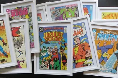 Buy 2 For £25 Great Gifts DC MARVEL Framed Vintage Full Comics -Read/Display/Collect • 14.99£