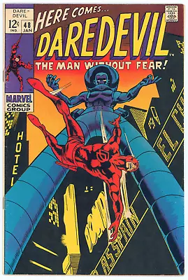 Buy Daredevil #48 (1969) ⭑VF- 7.5 ⭑ Famous Cover! Stilt-Man!! • 36.64£