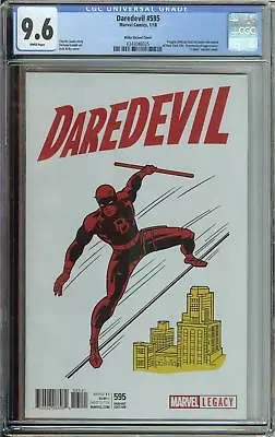 Buy Daredevil  #595 Cgc 9.6 T-shirt Variant Jack Kirby Cover • 79.06£