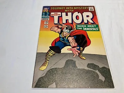 Buy Journey Into Mystery 125 VF 8.0 Silver Age Lee Kirby Thor Vs Hercules! 1966 • 160.73£