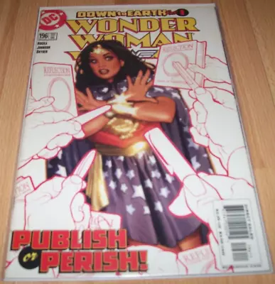 Buy Wonder Woman (1987 2nd Series) #196....Published Nov 2003 By DC • 29.95£