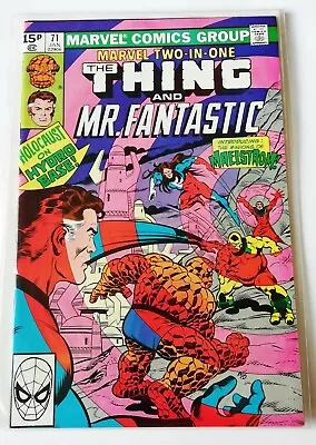 Buy Marvel Two-In-One #71, Marvel Comics, 1981, The Thing, HIGH GRADE 9.8  • 3.99£