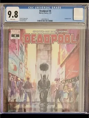 Buy Deadpool 6 CGC 9.8 1st Appearance Of Killpuddle 🔑 Marvel 2018 Low Census • 166.27£