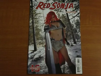 Buy Dynamite Comics: RED SONJA Vol.5 #7 2019  Variant Cover E  Cosplay Layne Mychael • 5.99£