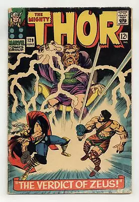 Buy Thor #129 GD 2.0 1966 1st App. Ares In Marvel Universe • 27.67£