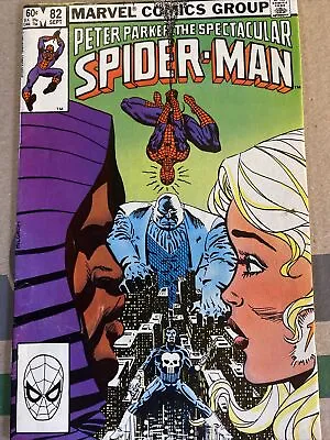 Buy Peter Parker The Spectacular Spider-Man #82 1st Punisher Vs Kingpin • 3.93£