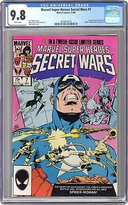 Buy Marvel Super Heroes Secret Wars #7D CGC 9.8 1984 4374810012 1st Spider-Woman II • 314.29£