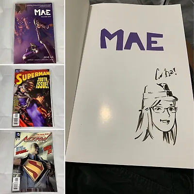 Buy (Lot Of 3) Gene Ha Autographed Mae Lion Forge Roar Action Comics #9 Superman 200 • 158.31£