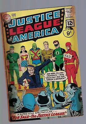 Buy DC Comics Justice League Of America No 8 January 1962 12c USA • 44.99£