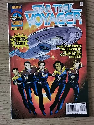Buy Marvel Presents Paramount Comics Star Trek Voyager Collector Issue #1 Nov 96 • 3.50£