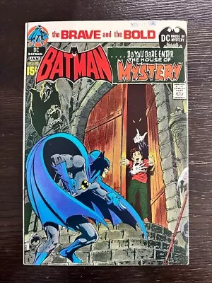 Buy Brave And The Bold # 93 1970 Batman & House Of Mystery Neal Adams Cover And Art • 59.30£