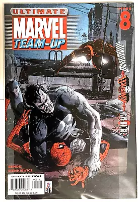 Buy Ultimate Marvel Team-up 8 Bill Sienkiewicz 2001 Daredevil Punisher Spider-man Nm • 2.83£
