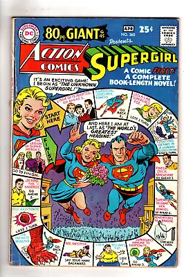 Buy Action Comics #360 - 80-Page Supergirl Giant - Legion Of Super-Heroes Appearance • 11.43£