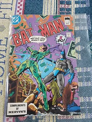 Buy VTG COMIC BATMAN #362 - Cover Art By Ed Hannigan. (8.0/8.5) 1983 • 27.75£