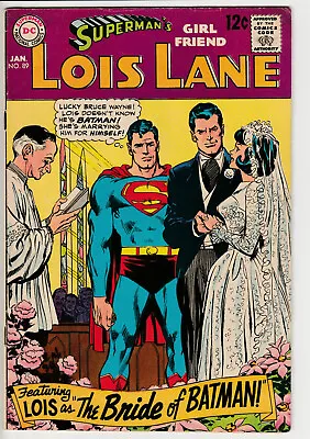 Buy Superman's Girlfriend Lois Lane #89 - 1969 - Vintage DC Comics - Batman Flash • 0.99£