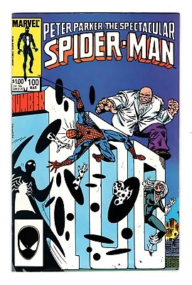 Buy THE SPECTACULAR SPIDER-MAN 100 (VF+) ALIEN SYMBIOTE And SPOT APPEARANCE * • 50.78£