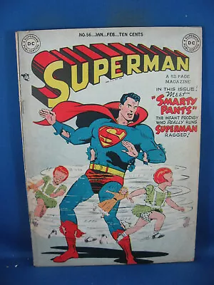 Buy Superman 56 Vg+ Golden Age Dc 1949 • 319.81£