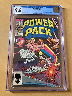 Buy Power Pack 1 (1984) – Marvel Comics Key – 1st App + Origin - CGC 9.6 NM+ • 60£
