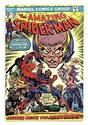 Buy Amazing Spider-Man #138 VF+ 8.5 1974 • 79.12£