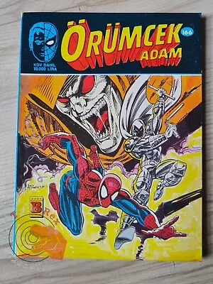 Buy SPIDERMAN #166 1994 TURKISH COMIC Web Of SM #93 #94 Marvel Team Up #98 #83 • 51.97£