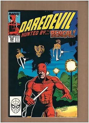 Buy Daredevil #258 Marvel Comics 1989 Ann Nocenti Ron Lim 1st Bengal App. VF/NM 9.0 • 2.82£