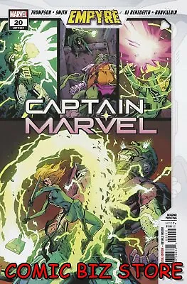 Buy Captain Marvel #20 (2020) 2nd Printing Variant Cover Marvel Comics • 3.55£