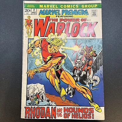 Buy Marvel Premiere #2 Warlock Appearance, Origin Of 1st Name 'adam' 1972 • 44.24£
