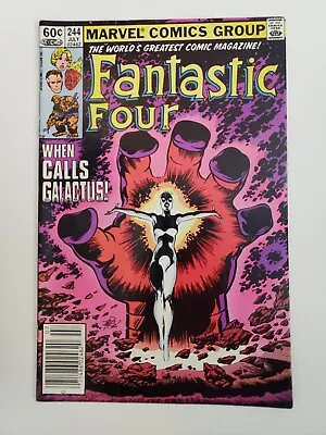 Buy Fantastic Four #244 First Frankie Raye As Nova Herald Of Galactus • 47.97£