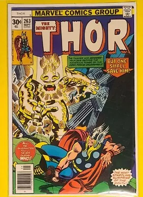 Buy The Mighty Thor - Holocaust & Homecomming Vol 1 - Sep 1977 # 263 - Pristine Copy • 15.65£