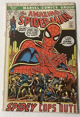 Buy The Amazing Spider-Man #112 Marvel Comics 1st Print Bronze Age Key  1973 GD • 12.01£