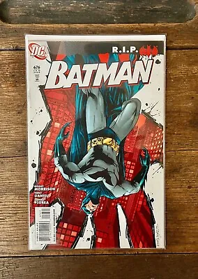 Buy Batman 676, Tony Daniel Variant Cover 1:25, Batman R.I.P #1 • 1.99£
