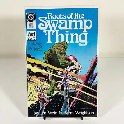 Buy [Signed!] Roots Of The Swamp Thing #2 - Signed By Len Wein • 18.97£