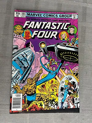 Buy Fantastic Four Volume 1 No 205 1979 IN Very Good Condition/Very Fine • 23.06£