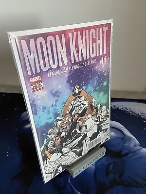 Buy Moon Knight 14 (2017) - Lemire - Death & Birth - Khonshu Cover • 25£