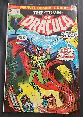 Buy TOMB OF DRACULA #12 (Marvel Comics 1973) 2nd Appearance Of BLADE (FN) RARE • 67.96£