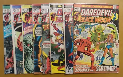 Buy Daredevil Lot Of 8 #101 102 103 104 106 107 111 128 (1973) 1st Silver Samurai • 35.74£