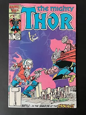 Buy Thor #372 - Time Variance Authority TVA Marvel 1986 Comics • 7.68£